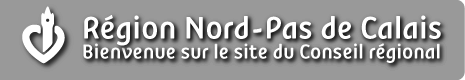 Site internet de la région Nord Pas de Calais